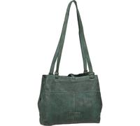 Harold's Submarine Schultertasche Leder 31 cm grün