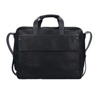 Harold's Ivy Lane Aktentasche Leder 40 cm Laptopfach schwarz