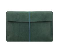 Harold's Keeper Laptophülle Leder 37.5 cm grün (AC12-21) gruen