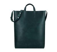 Harold's Paperbag Shopper Tasche Leder 33 cm grün