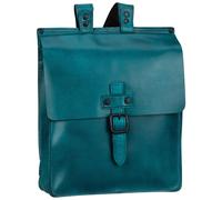 Harold's Aberdeen City Rucksack Leder 26 cm petrol (AB3-13) gruen