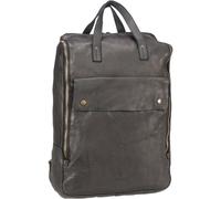 Harold's Submarine Rucksack Leder 37 cm Laptopfach schwarz