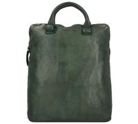 Harold's Submarine Daypack Leder 33 cm Laptopfach grün