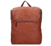 Harold's Submarine Daypack Leder 34 cm Laptopfach braun