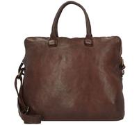Harold's Submarine Handtasche Leder 38 cm Laptopfach braun
