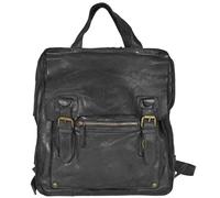 Harold's Submarine Rucksack Leder 35 cm schwarz