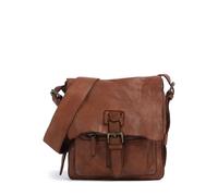 Harold's Umhängetasche cognac, genarbtes Leder, Herren