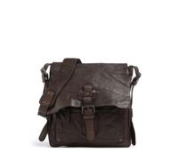 Harold's Umhängetasche dunkelbraun, fein genarbtes Rindsleder, Herren