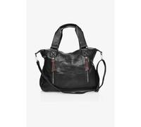 HARPA Henkeltasche ASTER mit vielen Fächern schwarz