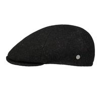 Harris Tweed Gatsby Flatcap by Lierys schwarz 56 cm