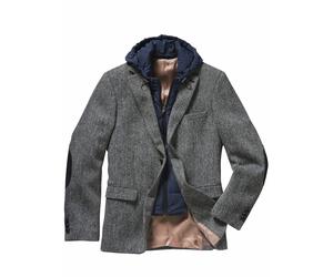 Harris-Tweed-Sakko Nordwind Mey & Edlich Grau 58 Herren