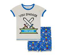 Harry Bear Jungen Gaming Schlafanzug Kurz Blau 140