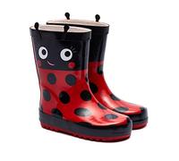 Harry Bear Kinder Gummistiefel mit Ladybug Rot 32 (UK 13)