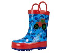 Harry Bear Kinder Gummistiefel Traktor Blau 22