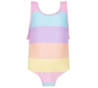 Harry Bear Mädchen Badeanzug | Regenbogen Schwimmanzug Mädchen | Bademode Kinder | Mehrfarbig 116