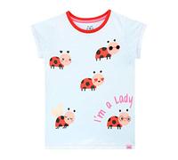 Harry Bear Mädchen Marienkäfer T-Shirt Blau 110