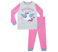 Harry Bear Mädchen Schlafanzug Einhorn Slim Fit Rosa 104