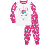 Harry Bear Mädchen Schlafanzug Regenbogen Glitter Einhorn Slim Fit Mehrfarbig 158