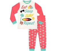 Harry Bear Mädchen Schlafanzug Surfer Rosa 158