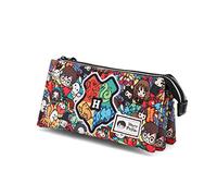 Karactermania Harry Potter Accio-estuche Portatodo Triple Hs Federmäppchen, 24 cm, Mehrfarbig (Multicolor)