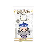 Pyramid International Gummi-Schlüsselanhänger Harry Potter Dumbledore Chibi Mehrfarbig 4,5 x 6 cm