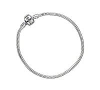 Harry Potter Armband 17 cm silberfarben, aus Metall, auf Backerkarte.