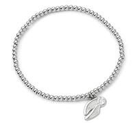 Harry Potter Armband aus Edelstahl mit goldenem Schnatz und Kugeln, Einheitsgröße, Edelstahl, Kein Edelstein