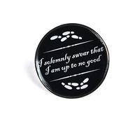 Harry Potter Badge Marauders Map Case (12) Half Moon Chiodini Spille