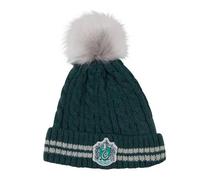 Harry Potter Beanie mit Pom-Pom - Slytherin