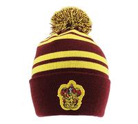 HARRY POTTER Unisex Beanie Pom-House Gryffindor One Size Kappe, Mehrfarbig