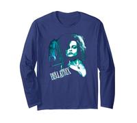 Harry Potter Bellatrix Closeup Langarmshirt, Unisex für Erwachsene, Marineblau, XXL