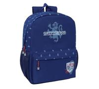 HARRY POTTER CAPTAIN Schulrucksack, anpassbar an Kinderwagen, ideal für Kinder verschiedener Altersgruppen, bequem und vielseitig, Qualität und Widerstandsfähigkeit, 32 x 14 x 43 cm, marineblau, M,