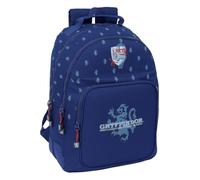 HARRY POTTER CAPTAIN Schulrucksack für Kinder, ideal für Kinder verschiedener Altersgruppen, bequem und vielseitig, Qualität und Widerstandsfähigkeit, 32 x 15 x 42 cm, marineblau, M, Casual