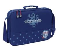 HARRY POTTER CAPTAIN - Schultasche, Aktentasche, Umhängetasche, bequem und vielseitig, Qualität und Widerstandsfähigkeit, 38 x 6 x 28 cm, marineblau, M, Casual