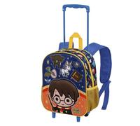Harry Potter Crest-Kleiner 3D Rucksack mit Rädern, Orange