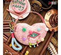Harry Potter Damen Handtasche im Süßigkeitenstil mit rosa Herz Umhängetasche für Pendeln, Ausgehen, Party, Weihnachten, Halloween, Geburtstag, Geschen