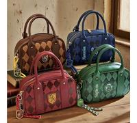 Harry Potter Damen Umhängetasche - Preppy Schultertasche mit Reißverschluss, Handtasche als Geschenk für Weihnachten, Halloween, Geburtstagsparty