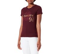 HARRY POTTER Damen Wohapomts332 T-Shirt, Bordeaux, X-Large