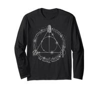 Harry Potter Deathly Hallows Glow Langarmshirt