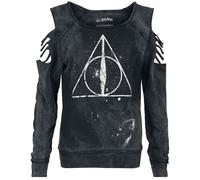 Harry Potter Deathly Hallows Sweatshirt schwarz in S