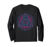 Harry Potter Deathly Hallows Tech Langarmshirt