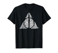 Harry Potter Deathly Hallows Text T-Shirt