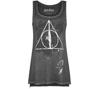 Harry Potter Die Heiligtümer des Todes Top dunkelgrau in M