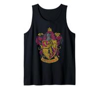 Harry Potter Distressed Gryffindor Crest Tank Top
