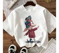 Harry Potter, Dobby Muster Muster mit vielen Hüten, geripptes 100% Baumwolle Damen T-Shirt, College-Stil Sportbekleidung, fließend, weich, atmungsakti