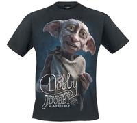 Harry Potter Dobby T-Shirt schwarz in XL