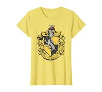 Harry Potter Drawn Hufflepuff Crest T-Shirt