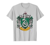 Harry Potter Drawn Slytherin Crest T-Shirt