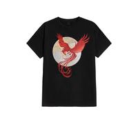 Harry Potter - Fawkes - T-Shirt - Schwarz - S - 100% Baumwolle,Jersey Schwarz S