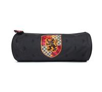 Harry Potter Federmäppchen mit Reißverschluss und Gryffindor-Wappen - offizieller Merchandise-Artikel, dunkelgrau, 21 x 8,5 x 8,5 cm